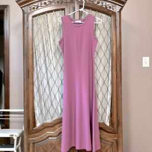 Nordstrom Sleeveless Cotton Blend Dress Medium